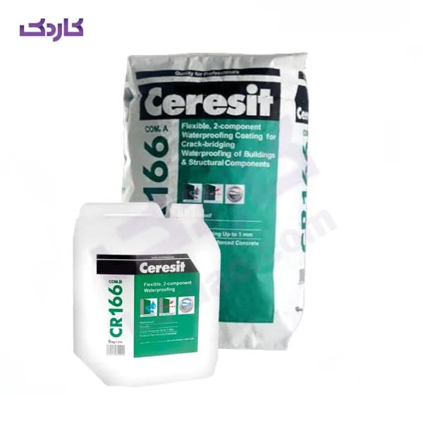 عایق دو جزئی پایه سیمان سرزیت مدل cr166