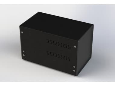 جعبه فلزی پانل پلاستیکی 9003 طول 110 میلیمتر ابعاد L110*W160*H150 (mm) — تصویر ۲
