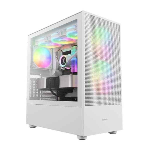 کیس گیم دیاس GAMEDIAS TALOS M3 MESH WHITE