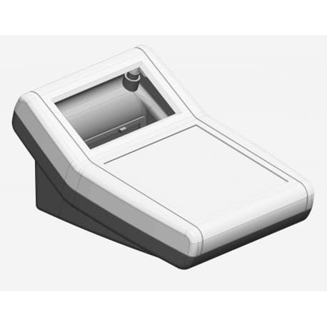 جعبه رومیزی ماشین حسابی 3001 سفید یا مشکی ابعاد L156*W114*H76 (mm) — تصویر ۵