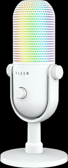 میکروفون ریزر RAZER SEIREN V3 CHROMA WHITE WRD — تصویر ۲