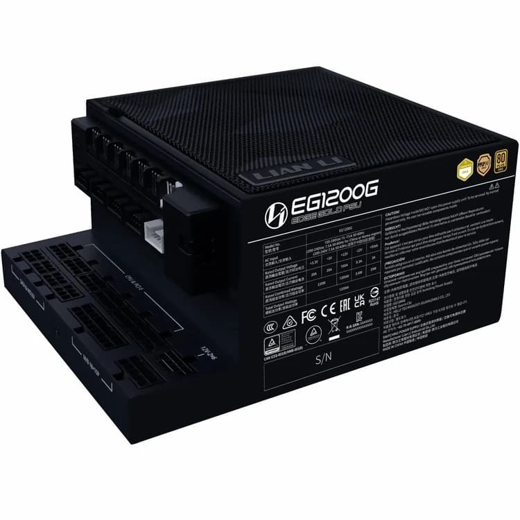 پاور لیان لی LIAN-LI EDGE 1200W UK BLACK GOLD