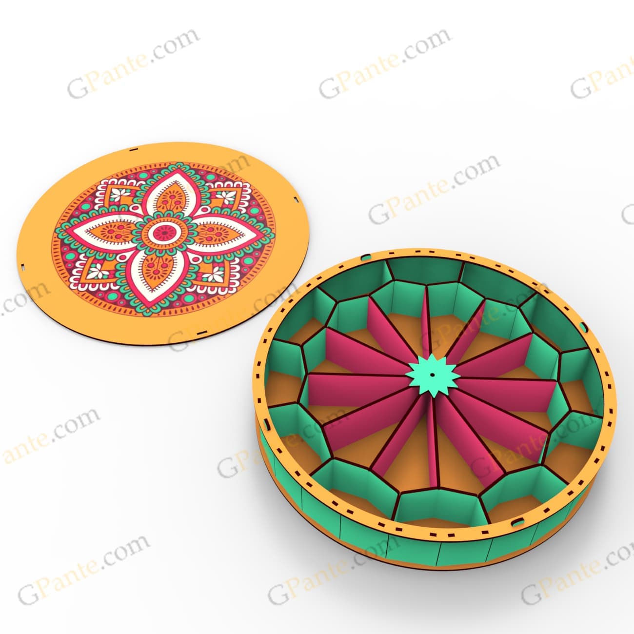 طرح لیزر باکس خشکبار تنوع — تصویر ۲