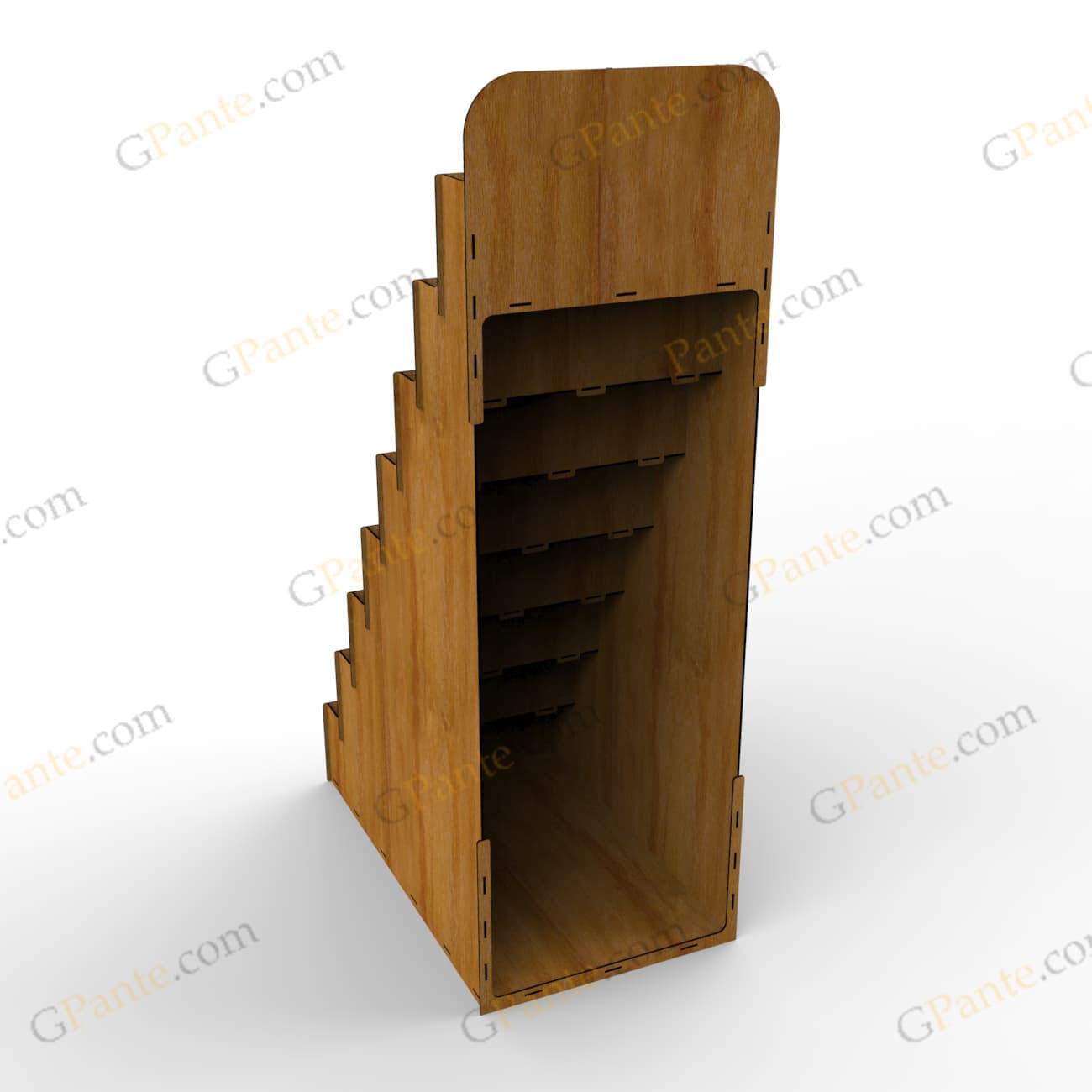 فایل لیزر استند کارت هدیه شاد — تصویر ۵