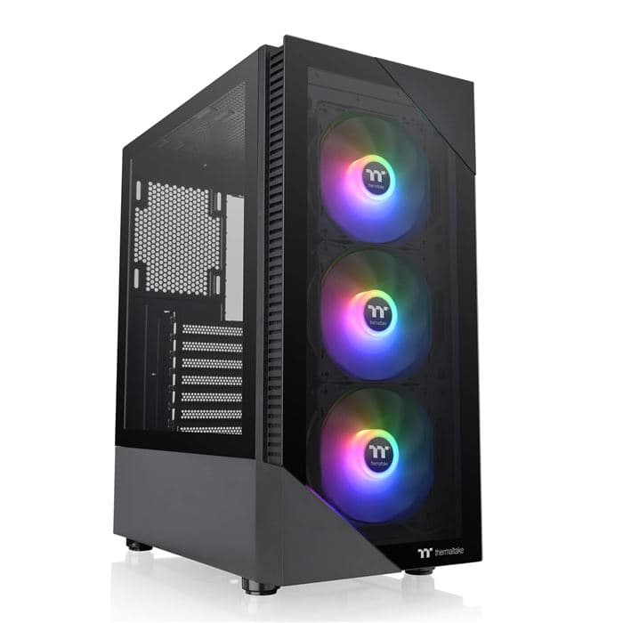 کیس Thermaltake View 200 Tempered Glass ARGB – Black — تصویر ۴