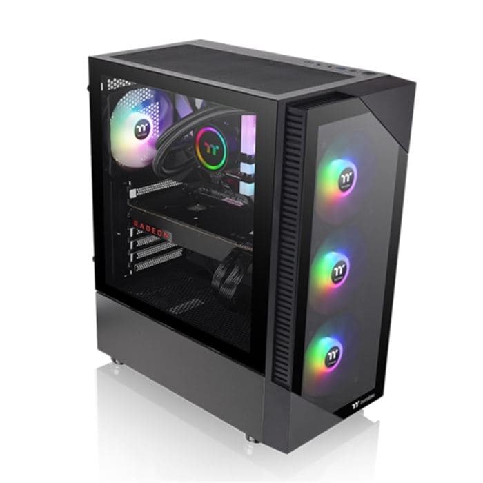 کیس Thermaltake View 200 Tempered Glass ARGB – Black — تصویر ۸