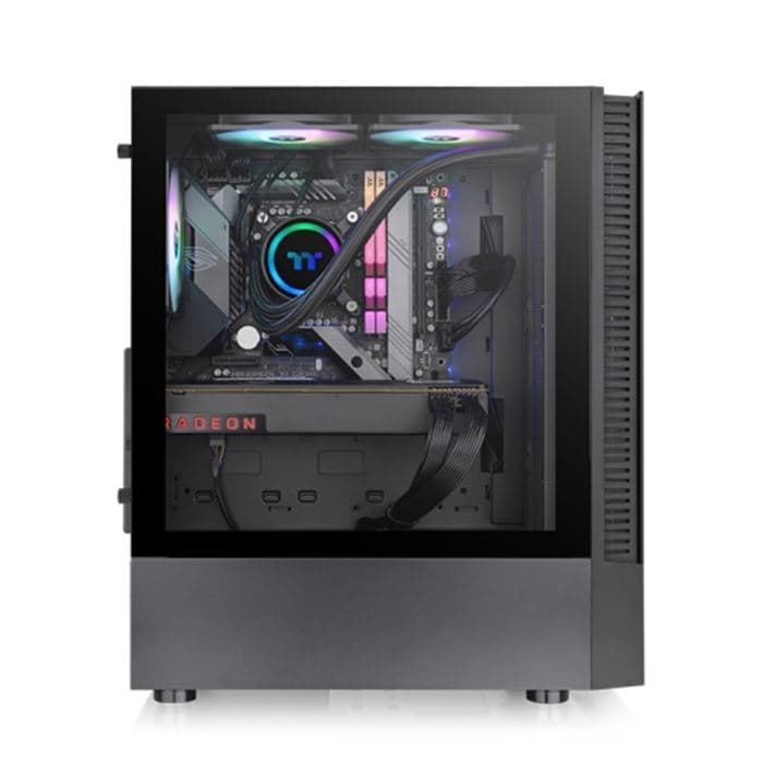 کیس Thermaltake View 200 Tempered Glass ARGB – Black — تصویر ۷
