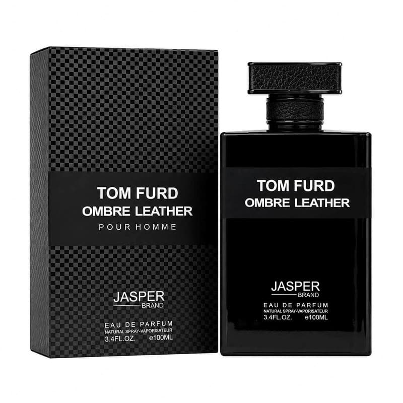 ادو پرفیوم مردانه جاسپر مدل Tom Furd Ombre Leather با رایحه گرم و تلخ حجم 100 میلی لیتر