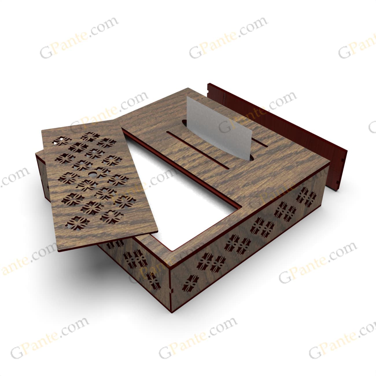 طرح لیزر باکس پذیرایی الماس — تصویر ۴
