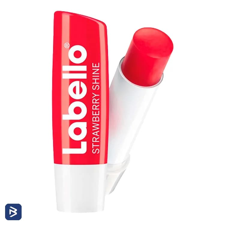 بالم لب رنگی لابلو مدل Strawberry Shine با رایحه توتفرنگی — تصویر ۲