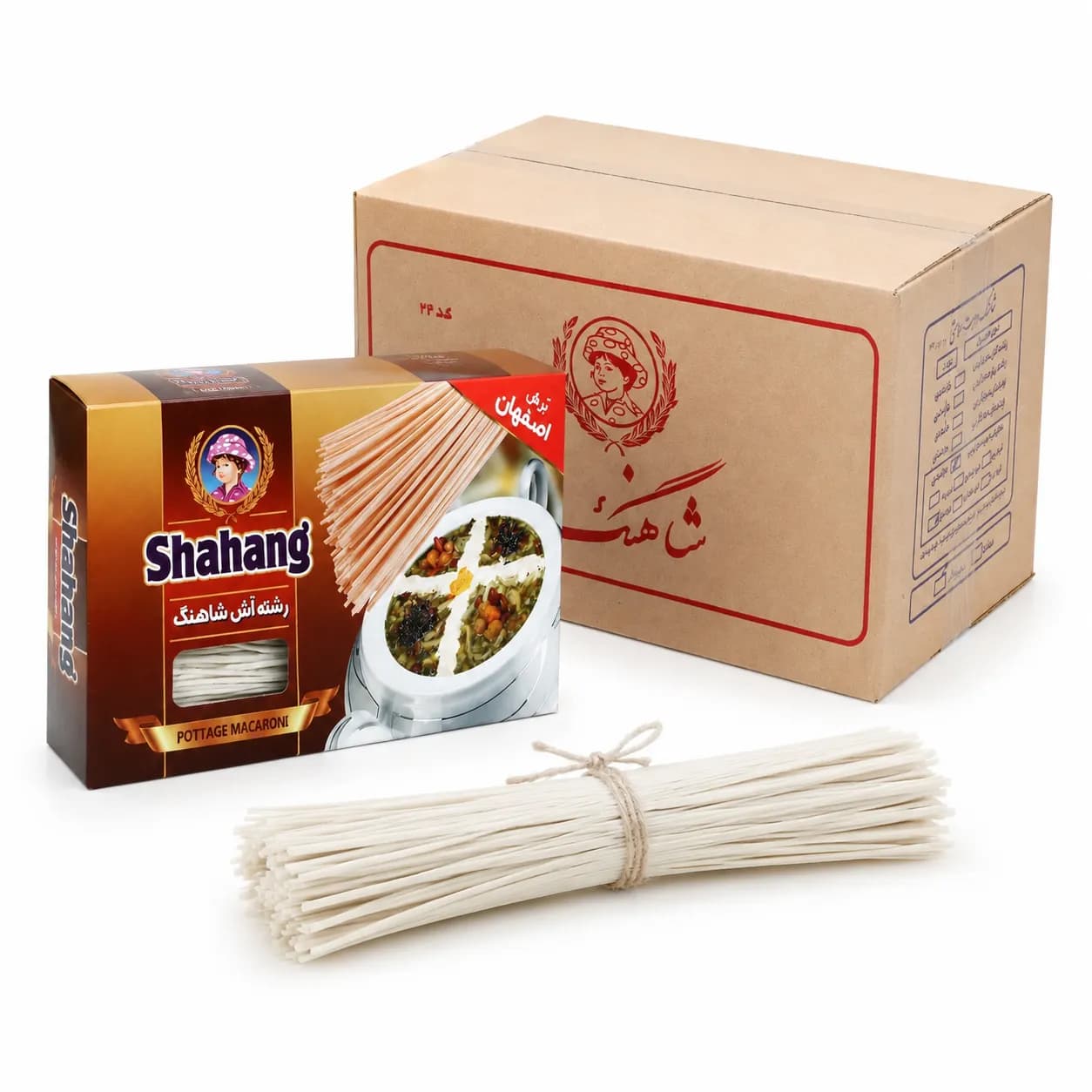 رشته آش 500 گرم شاهنگ، کارتن 20 عددی