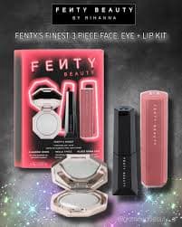 پک آرایشی فنتی بیوتی Fenty’s Finest اصل 🇺🇸 | ست هایلایتر، ریمل و گلاس لب — تصویر ۲