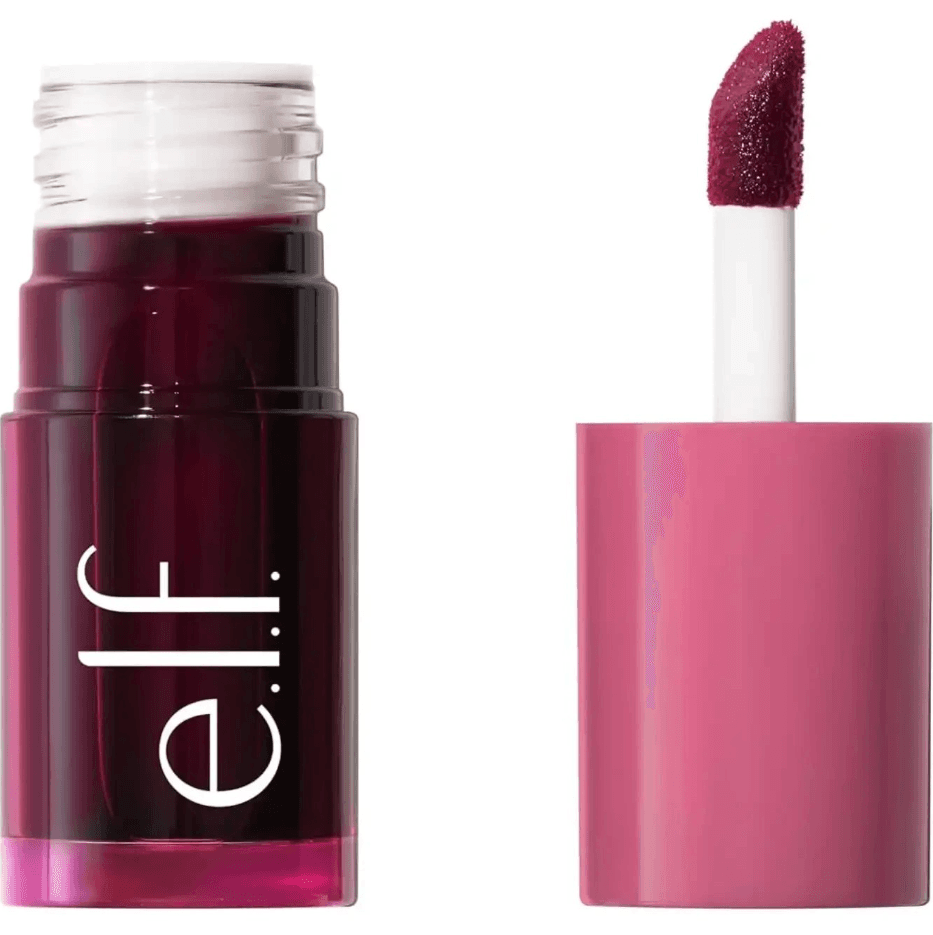 تینت لب و گونه e.l.f مدل Sheer For It رنگ Plums Up