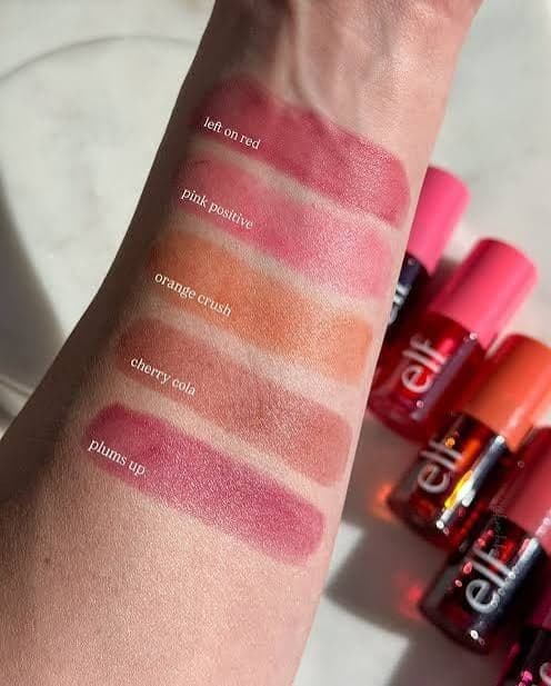 تینت لب و گونه e.l.f مدل Sheer For It رنگ Plums Up — تصویر ۳