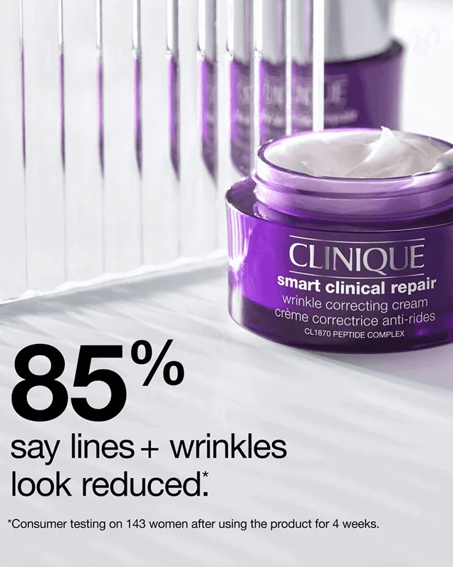کرم دور چشم Clinique Smart Clinical Repair Wrinkle Correcting Eye Cream حجم 15 میل — تصویر ۳