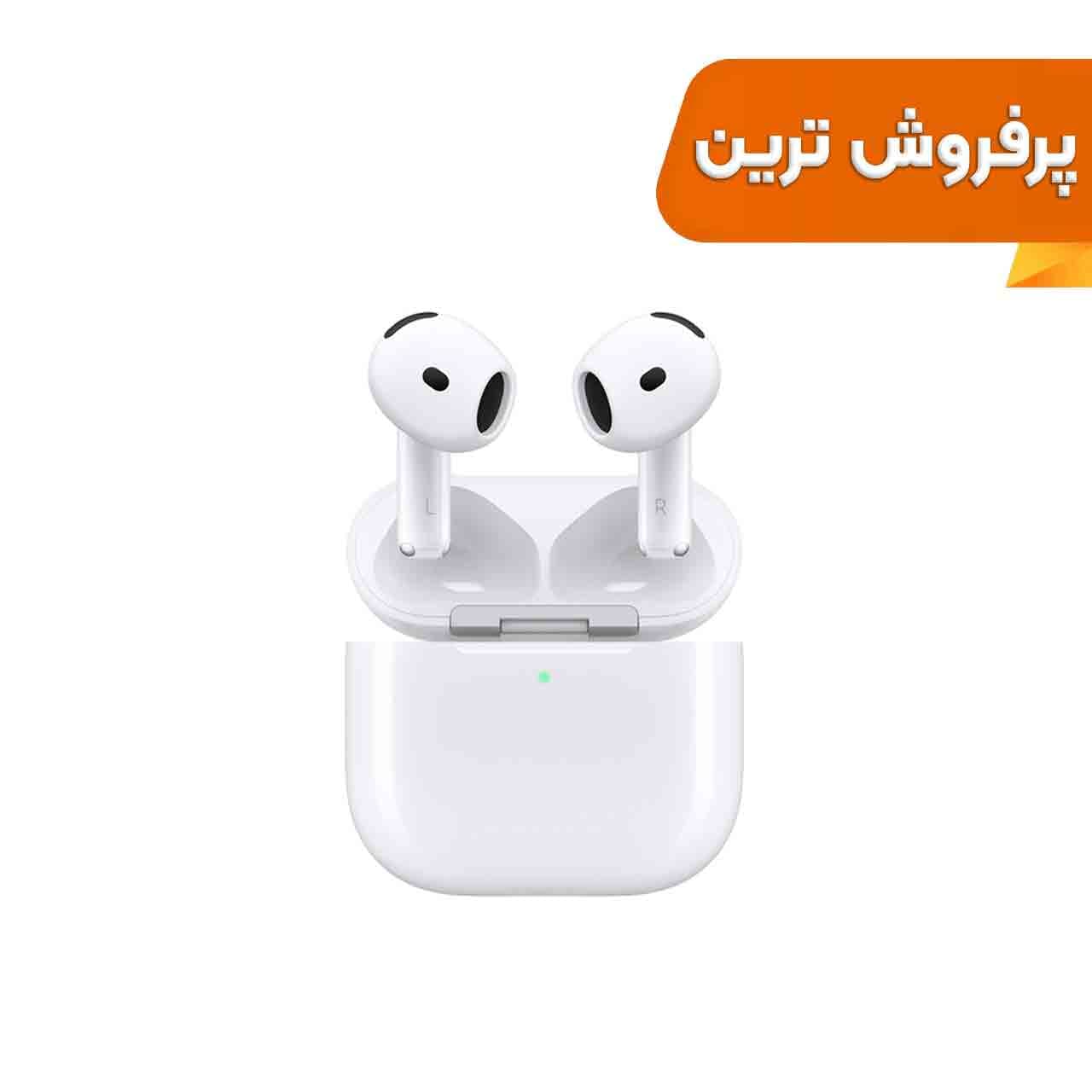 AirPods 4 – سفید – اصلی (گارانتی 18 ماهه شرکتی)