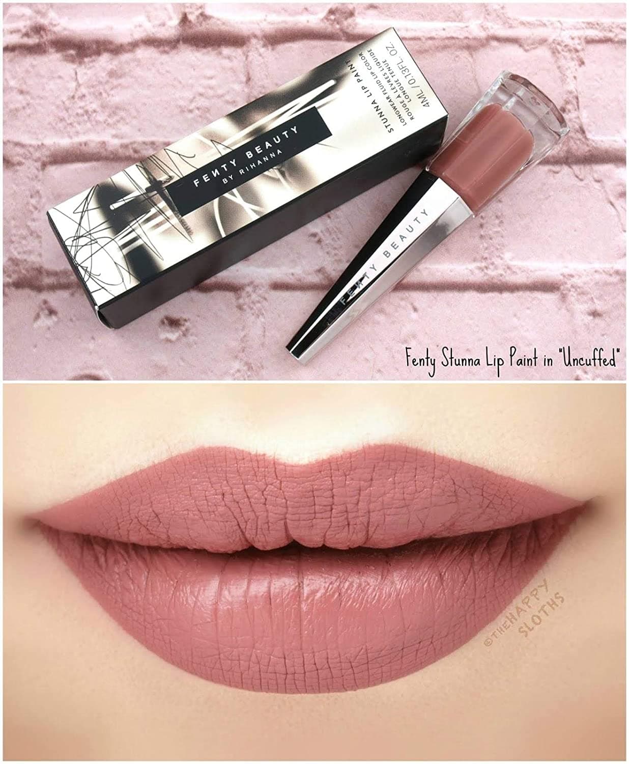 رژ لب مایع فنتی بیوتی مدل Stunna Lip Paint | ماندگاری بالا و رنگی خیره‌کننده — تصویر ۲