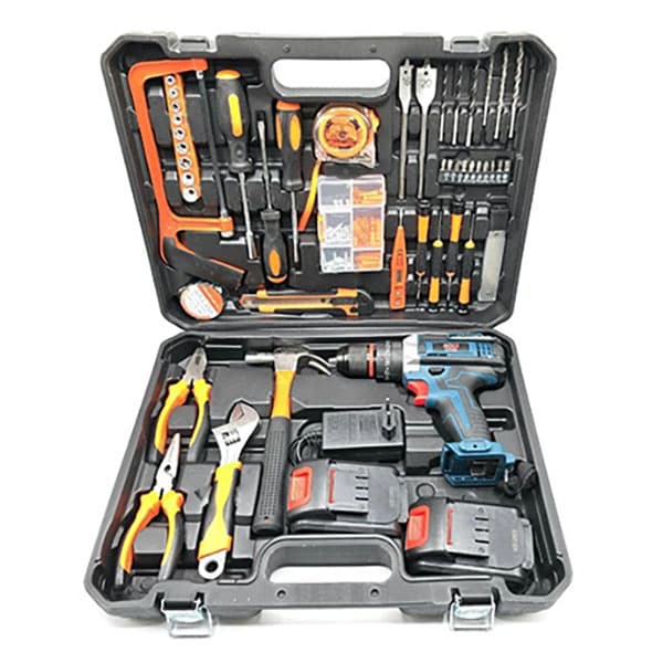 مجموعه دریل شارژی چکشی 188 ولت باس 300-12