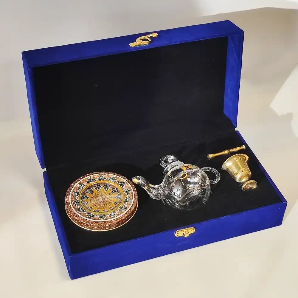 ظرف زعفران کادویی مناسب 5 گرم زعفران 2117 — تصویر ۲