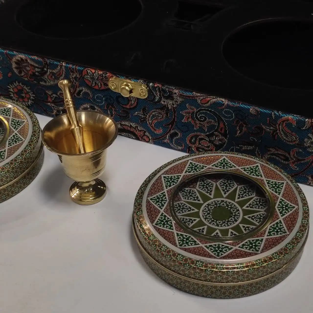 ظرف کادویی زعفران مناسب 10 گرم 2116 — تصویر ۲