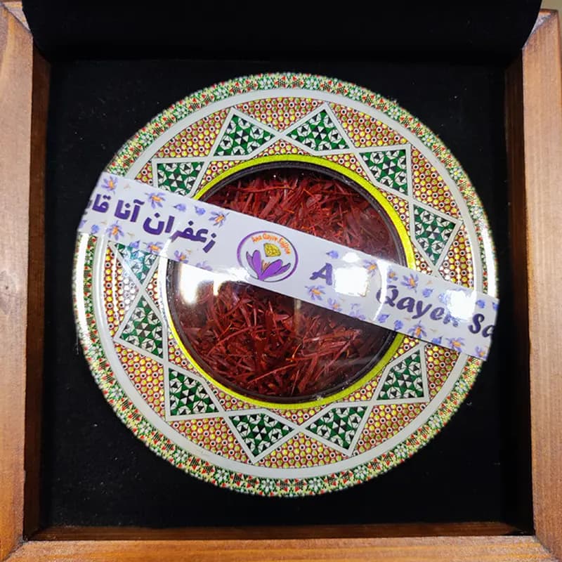 باکس زعفران کادویی – 4 گرم زعفران – کد 1302 – آنا قاین — تصویر ۶
