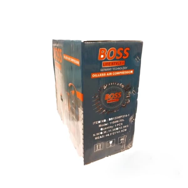 کمپرسور ۱۰ لیتری سایلنت (بیصدا) باس مدل 10L — تصویر ۲
