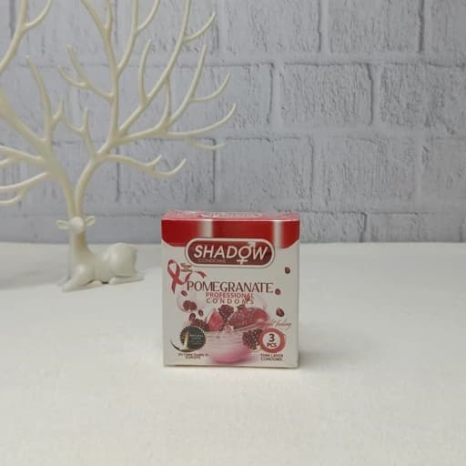 کاندوم شادو مدل انار pomegranate بسته 3 عددی