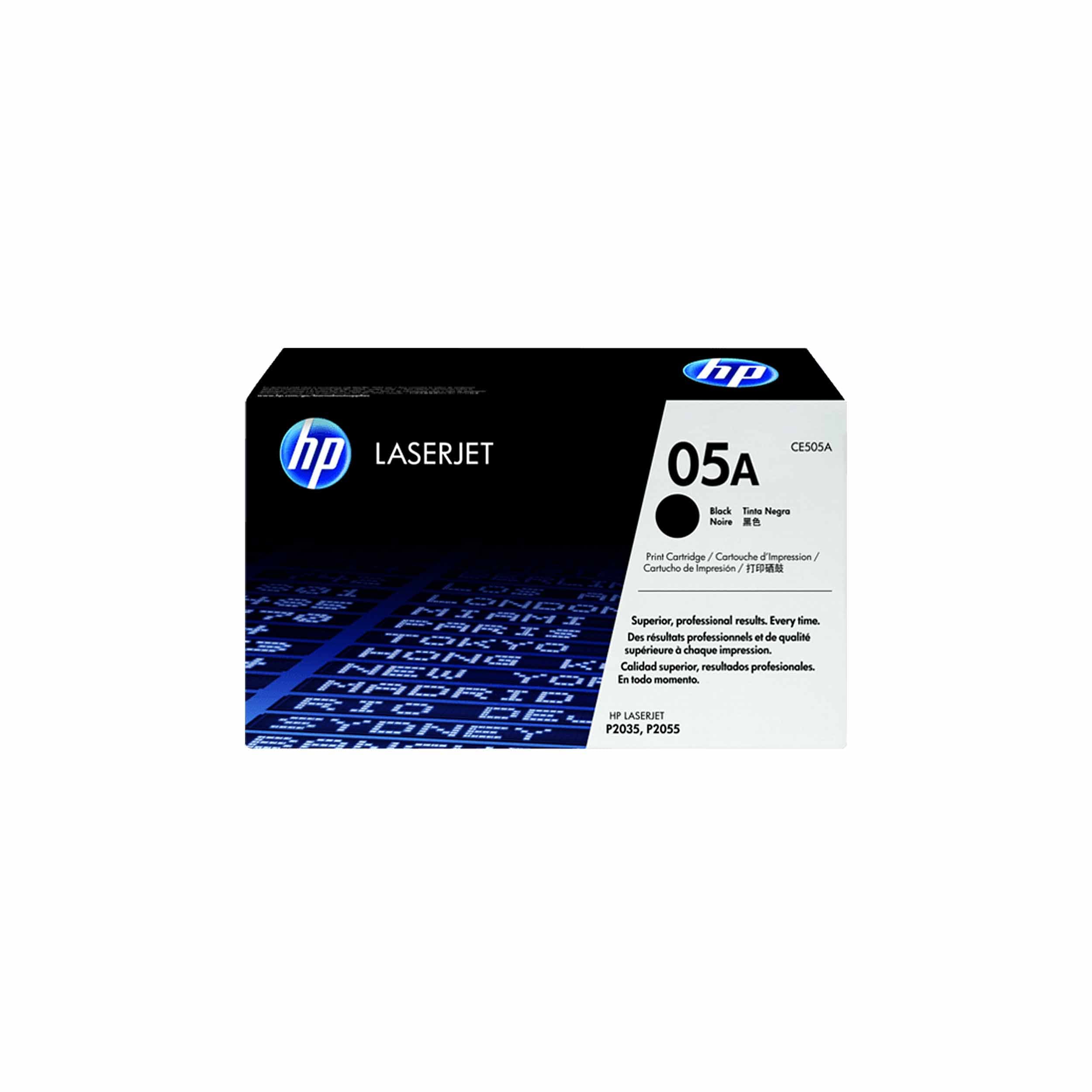 کارتریج طرح شرکتی HP با گارانتی مدل 05 A