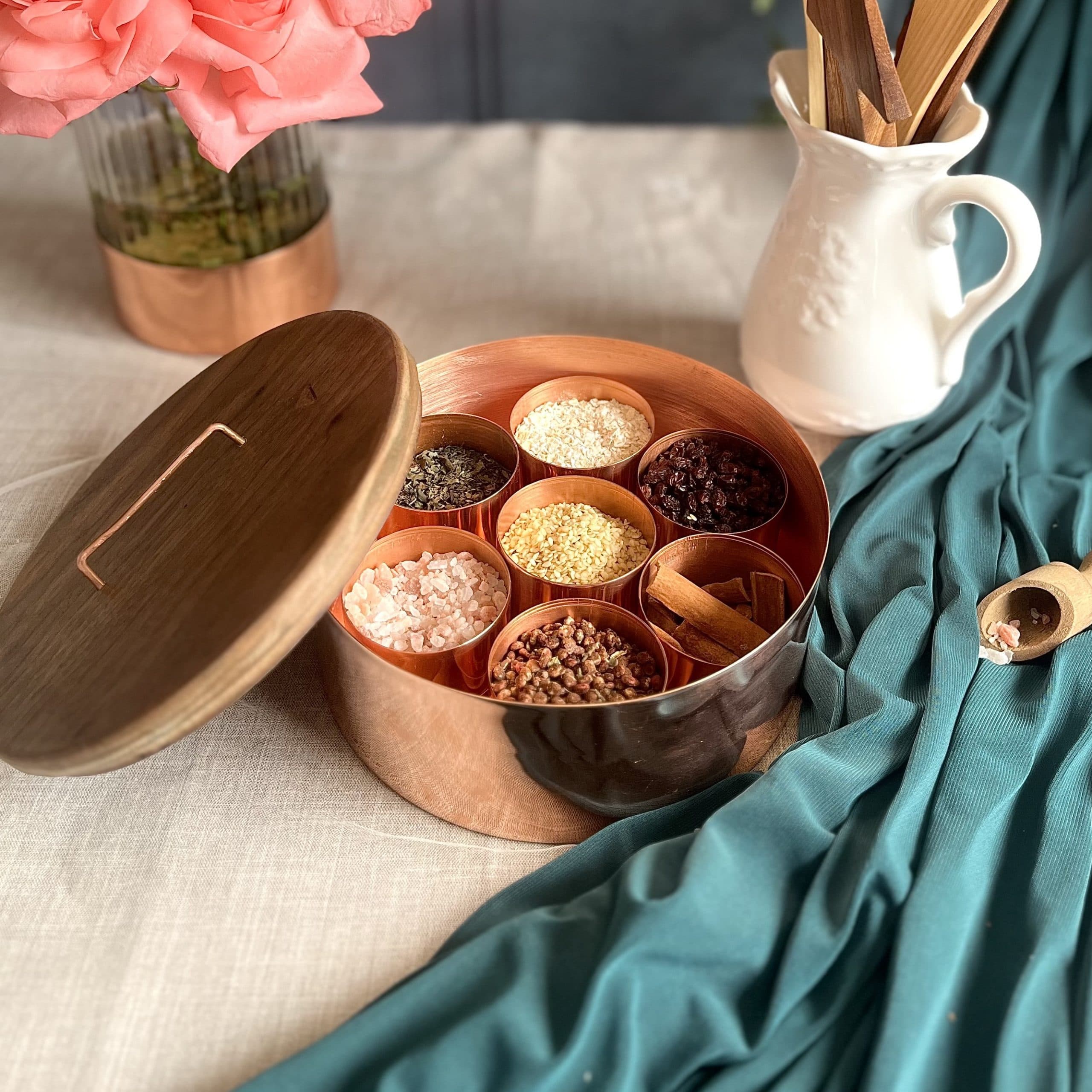 ظرف ادویه مسی