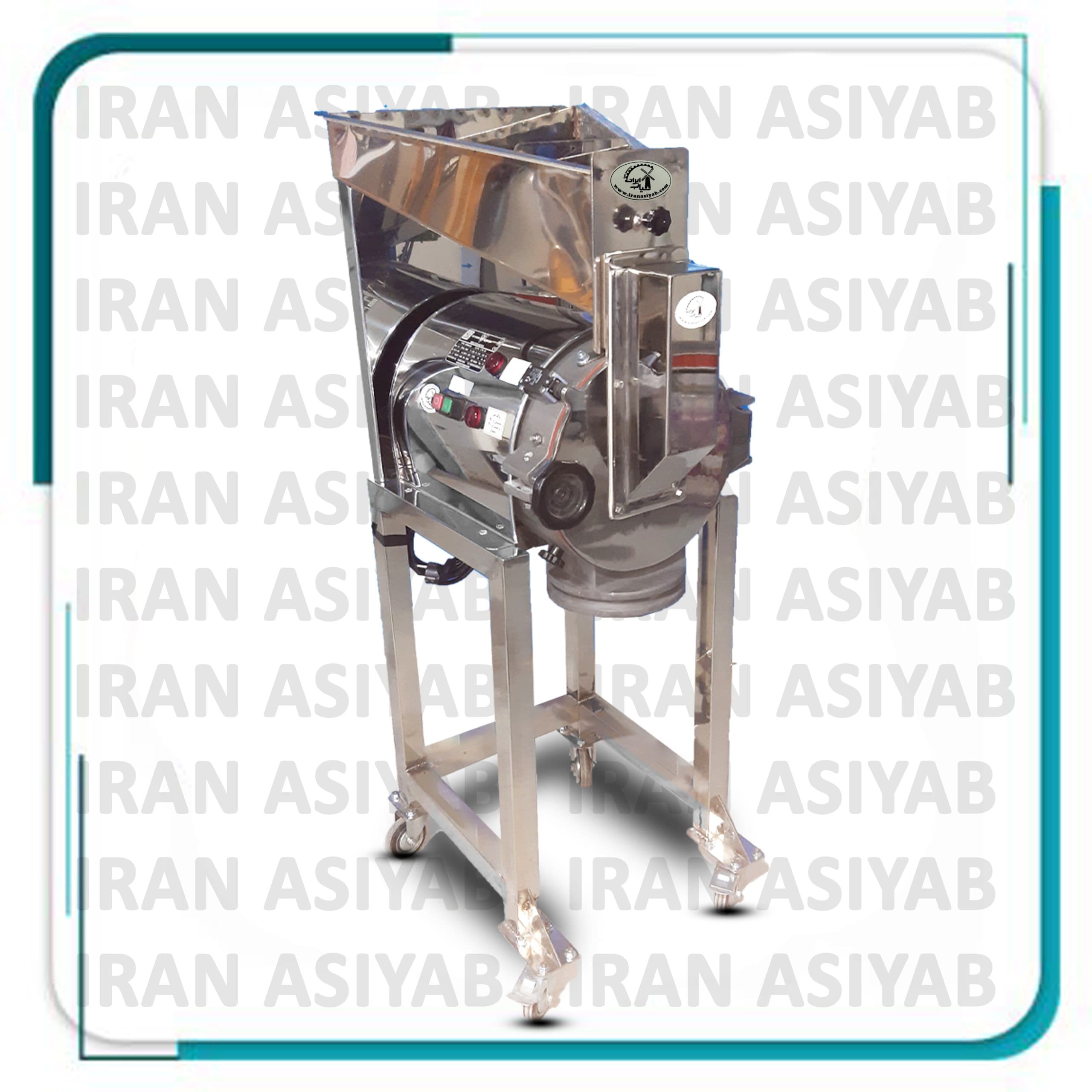 دستگاه آسیاب آزمایشگاهی دارویی دو مکانیزم تمام استیل مدل IR-20
