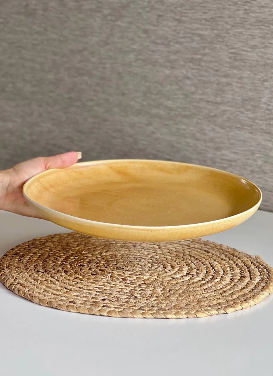 دیس چینی گرد بی وی کی BVK طرح کرم Orli — تصویر ۲