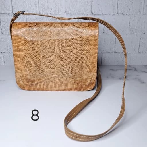 کیف رودوشی زنانه چرم پوست ماری کد 8