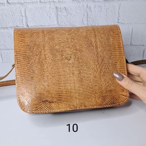 کیف رودوشی زنانه چرم پوست ماری کد 10 — تصویر ۳