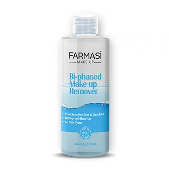 میسلار واتر آرایش پاک کن دوفاز فارماسی دکتر سی تونا Dr C.Tuna حجم 225 میل — تصویر ۲