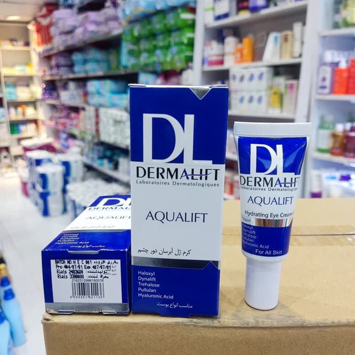 کرم آبرسان دور چشم درمالیفت Aqualift 20ml | Dermalift — تصویر ۴