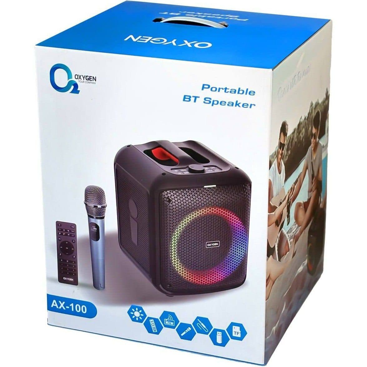 پارتی باکس اکسیژن مدل AX100 — تصویر ۲