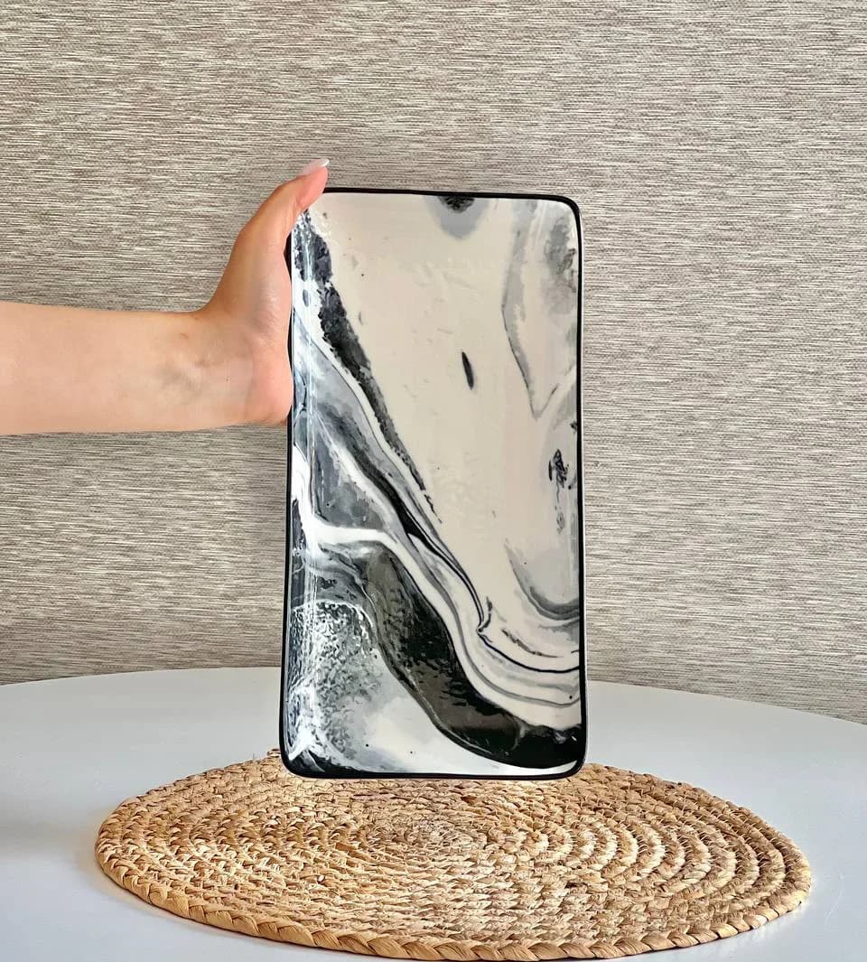 کباب خوری و رولت خوری نامان- طرح ماربل