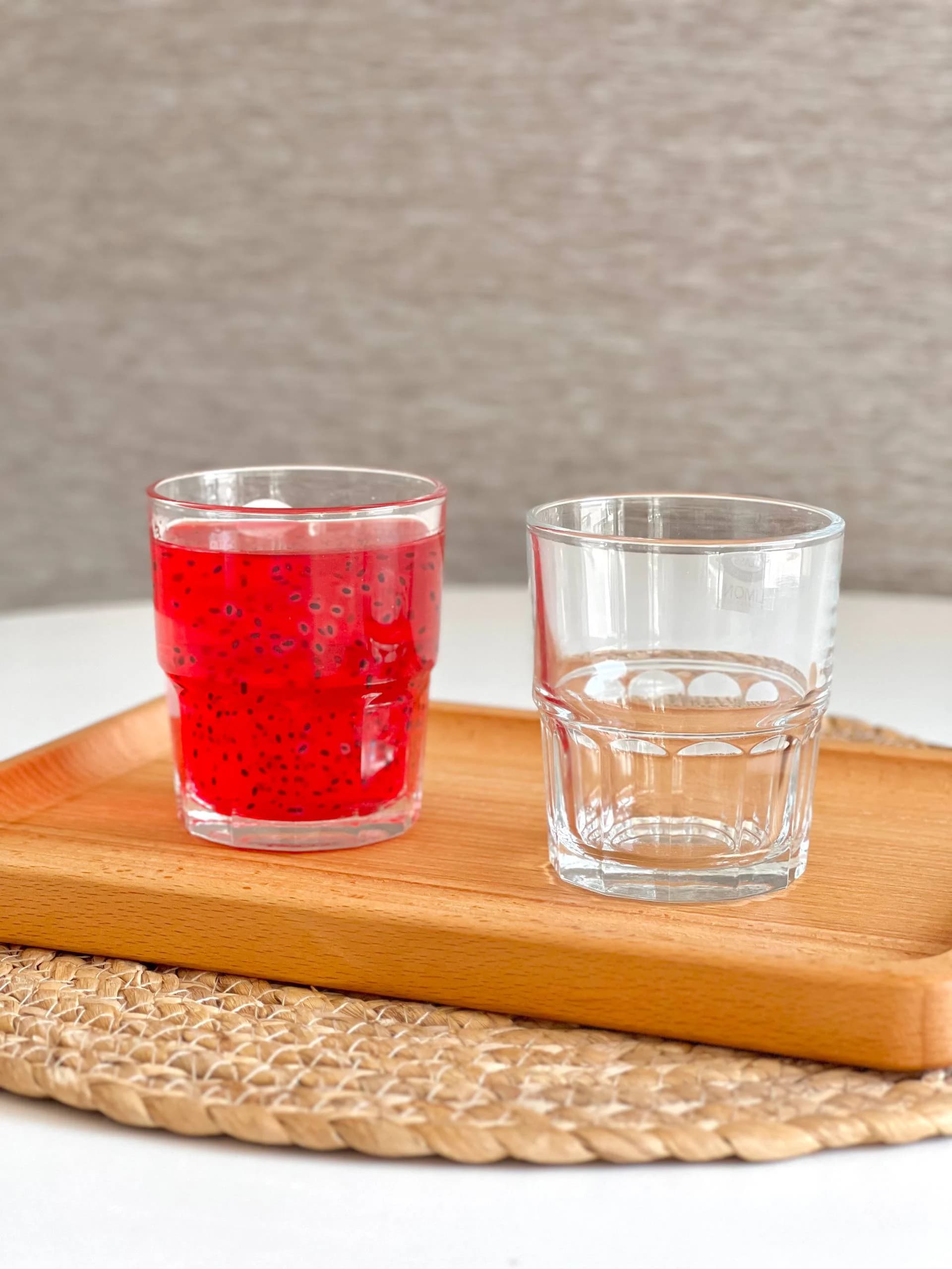 نیم لیوان شیشه ای 200 میل لیمون کد 2483 — تصویر ۲