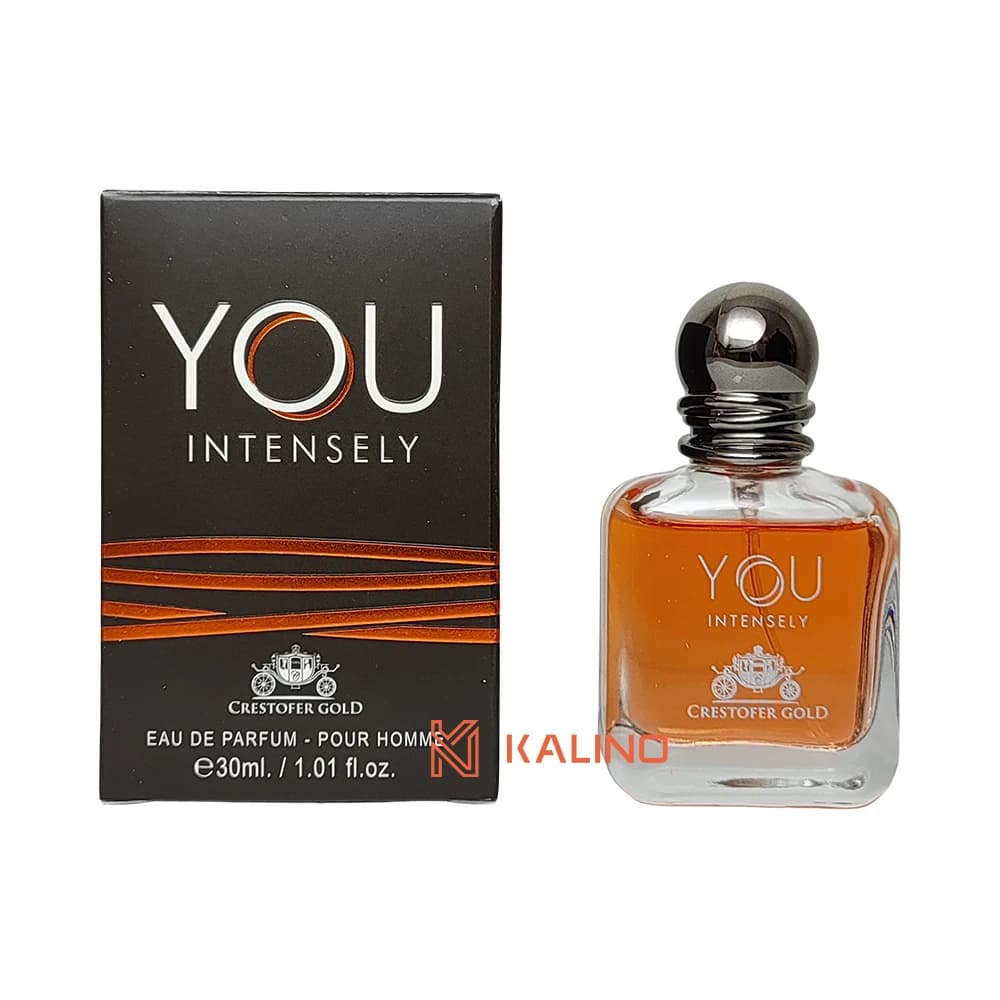 ادکلن مردانه پرود اف یو اینتنس (استرانگر ویت یو اینتنسلی) کریستوفر گلد حجم 30 میل | Crestofer Gold Emporio Armani Stronger With You Intensely