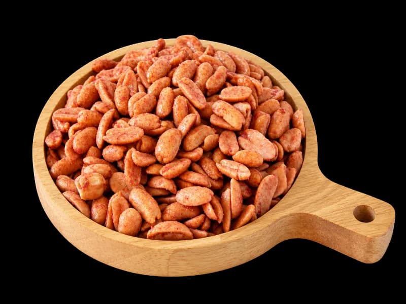 بادام زمینی با طعم سرکه بالزامیک