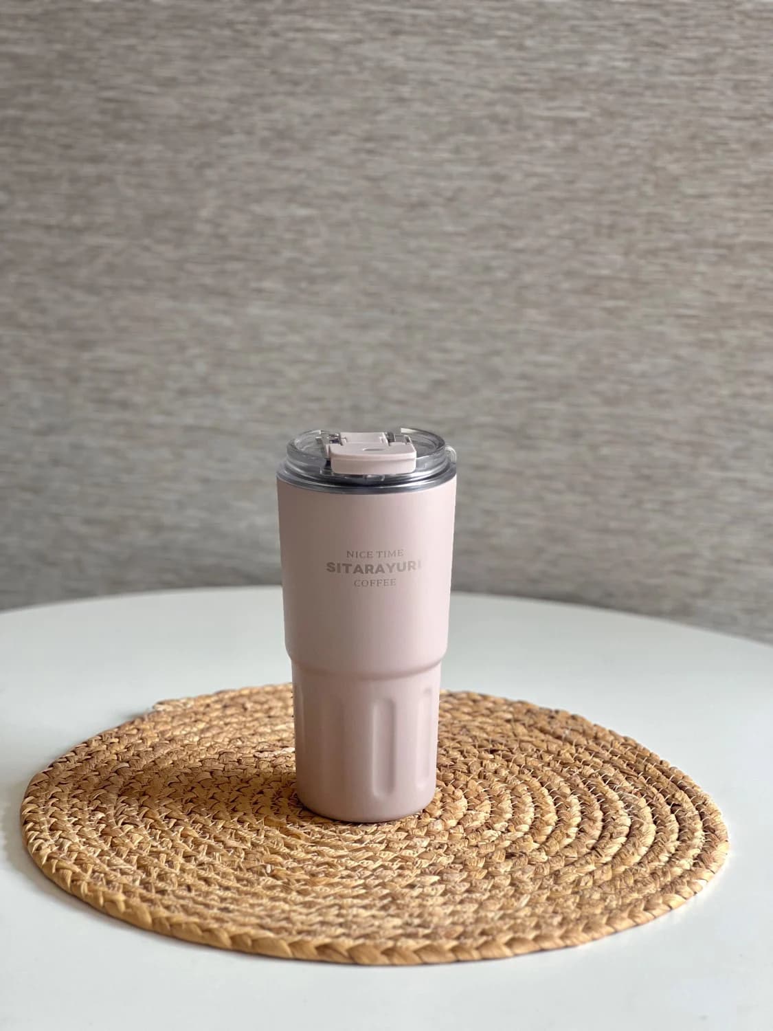 تراول ماگ دو حالته SITARAYURI درب شیشه ای 600 میل — تصویر ۸