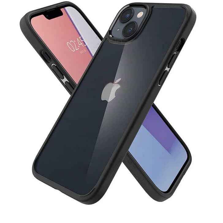 قاب پشت شفاف دور مشکی آیفون مدل Iphone 14 برند Doyers