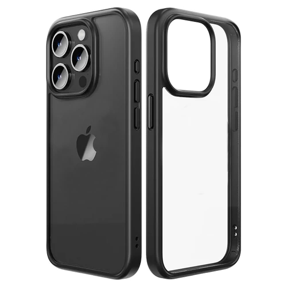 قاب پشت شفاف دور مشکی آیفون مدل Iphone 11 pro برند Doyers