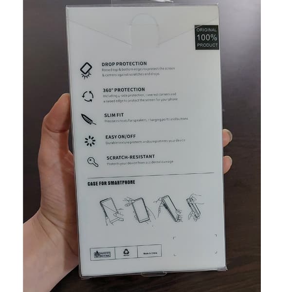 قاب پشت شفاف دور مشکی آیفون مدل Iphone 11 برند Doyers — تصویر ۴