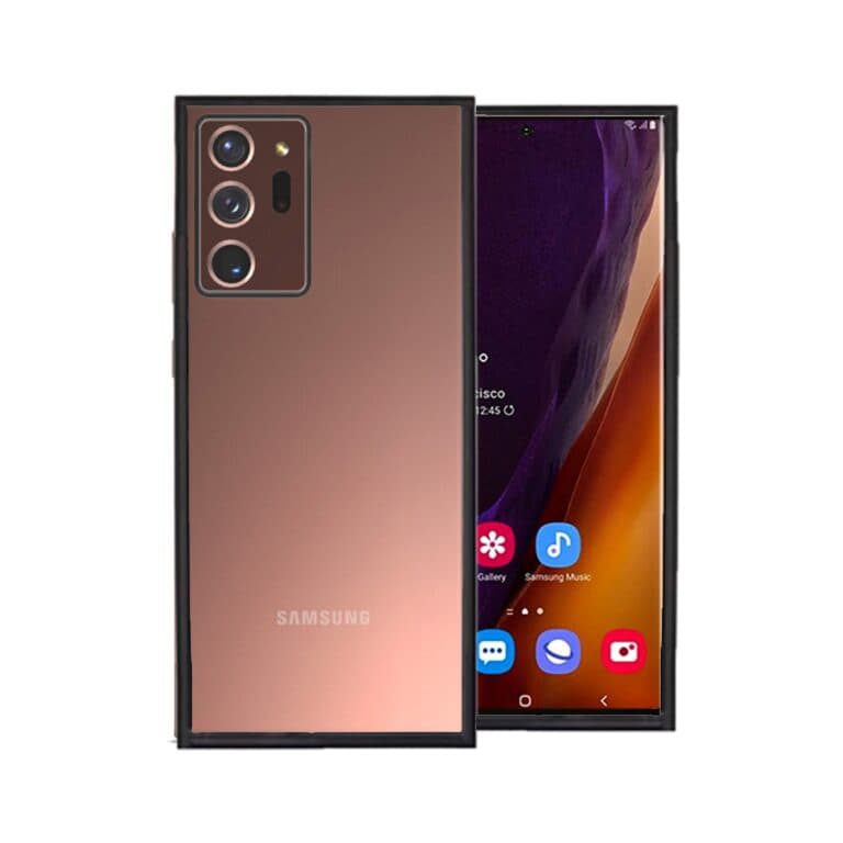 قاب پشت شفاف دور مشکی سامسونگ مدل Samsung Note 20 Ultra برند Doyers
