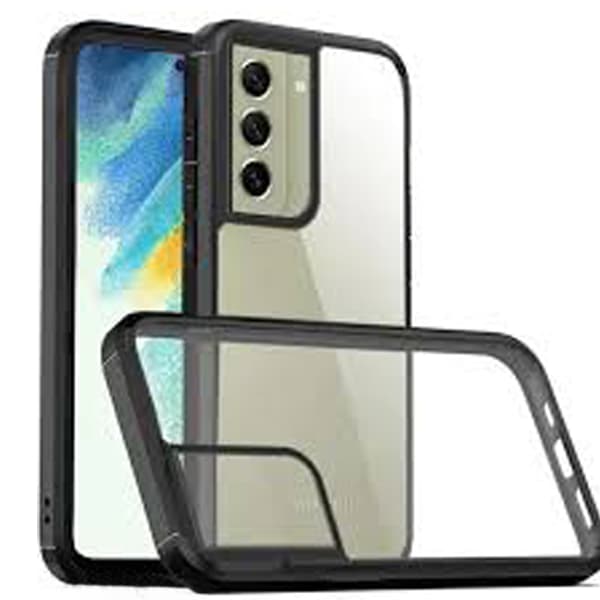 قاب پشت شفاف دور مشکی سامسونگ مدل Samsung S23 FE برند Doyers