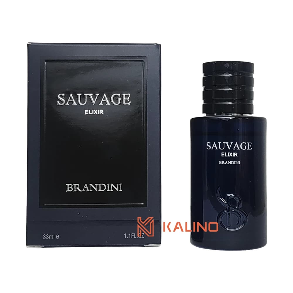 ادکلن مردانه ساواج الکسیر برندینی حجم 33 میل | Brandini Dior Sauvage Elixir