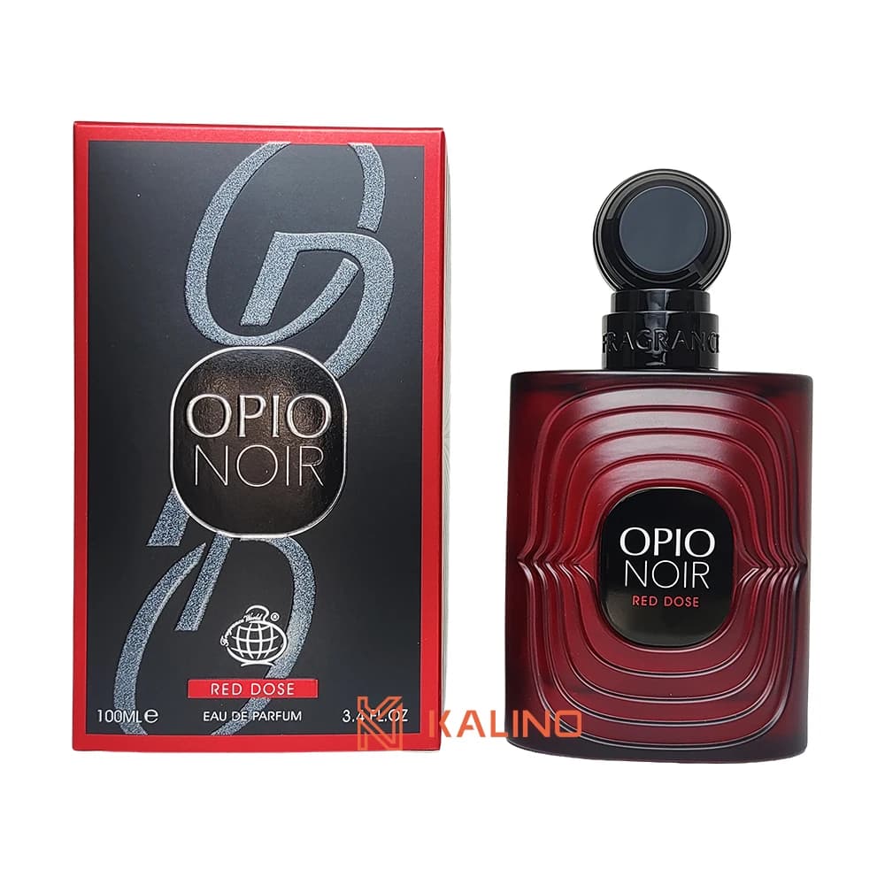 ادکلن زنانه ایو سن لورن اوپیونویر (بلک اوپیوم اور رد) فرگرانس ورد حجم ۱۰۰ میل | Fragrance World Yves Saint Laurent Black Opium Over Red