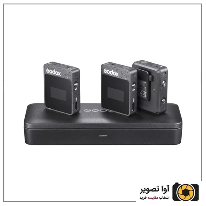 ميكروفون بى سيم گودكس Godox MoveLink II M2 kit 2