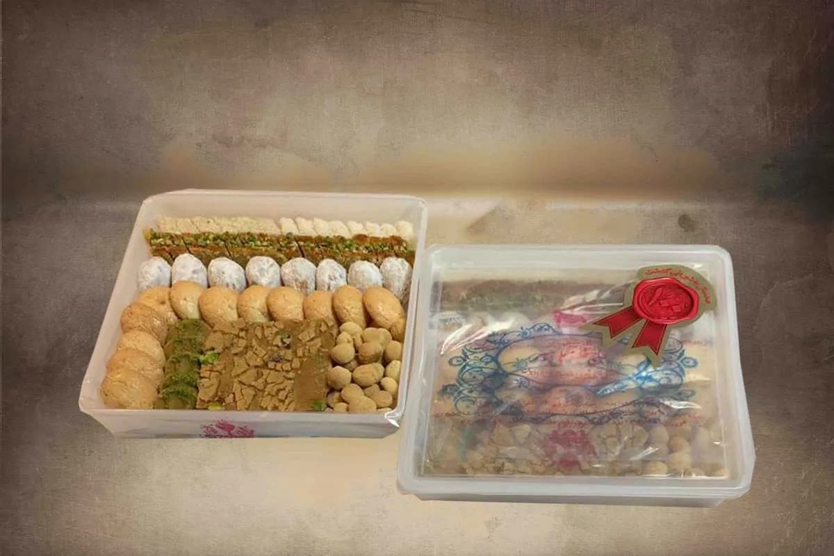 شیرینی مخلوط کوچک حاج خلیفه رهبر